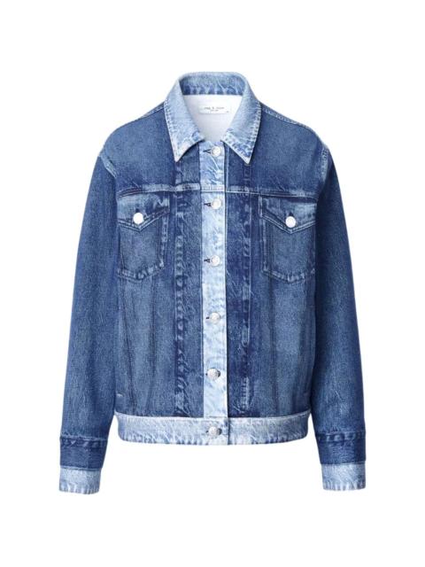 rag & bone oversized trucker jacket