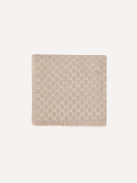GUCCI GG Supreme print wool Scarf