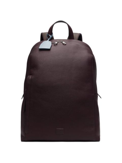 Paul Smith Burgundy Leather Backpack