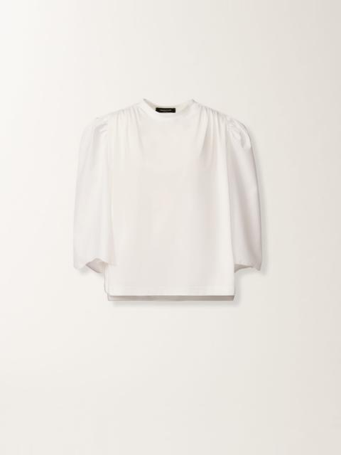 FABIANA FILIPPI Optical white jersey T-shirt