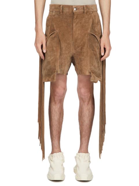 Rick Owens FRINGED SHORTS