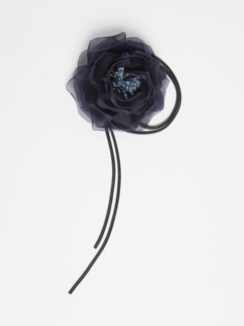 Max Mara JESSY Silk flower brooch