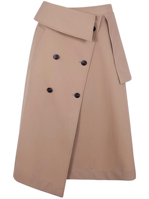 RÓHE Deconstructed Trench Skirt