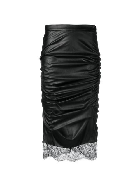 TOM FORD ruched pencil skirt