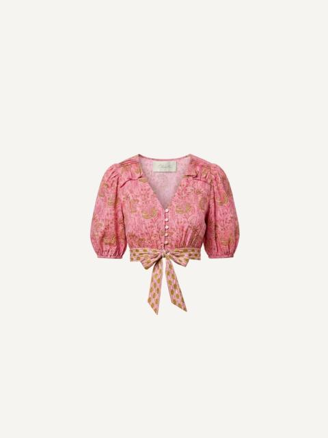 Cleobella AMINA TOP | WILDFLOWER PRISM PINK