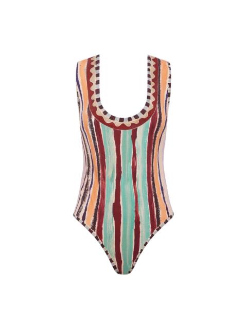 ALÉMAIS Michelle Scoop Neck One Piece