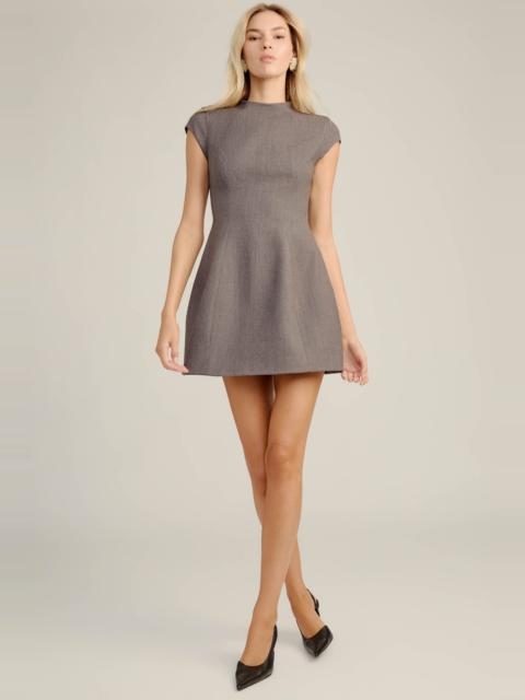 BARDOT Delphi Hourglass Mini Dress In Dark Grey