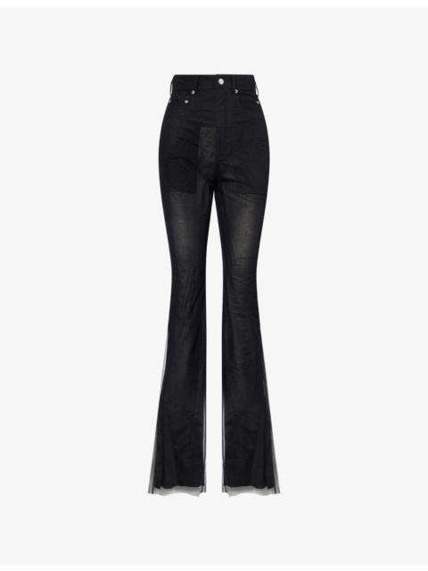 Rick Owens Bolan Mesh Bootcut Trousers