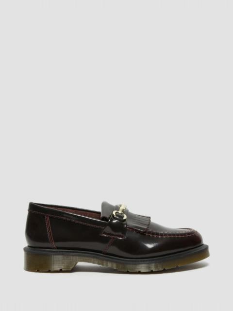 Dr. Martens Adrian Snaffle Smooth Leather Kiltie Loafers