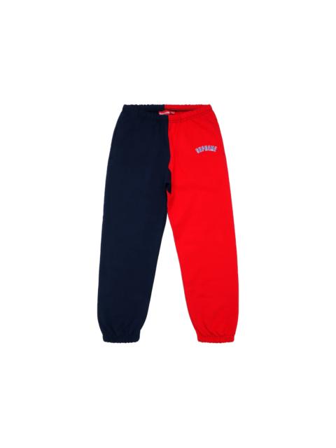 Supreme Supreme Split Sweatpant Navy