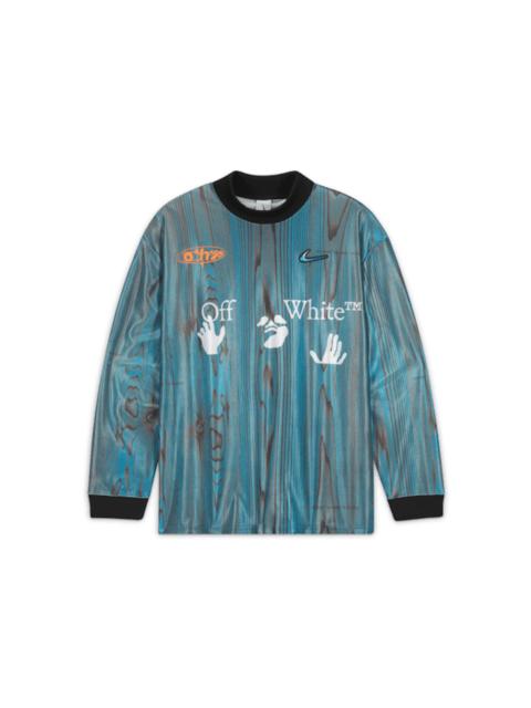 Off-White OFF-WHITE x Nike 001 Soccer Jersey Blue