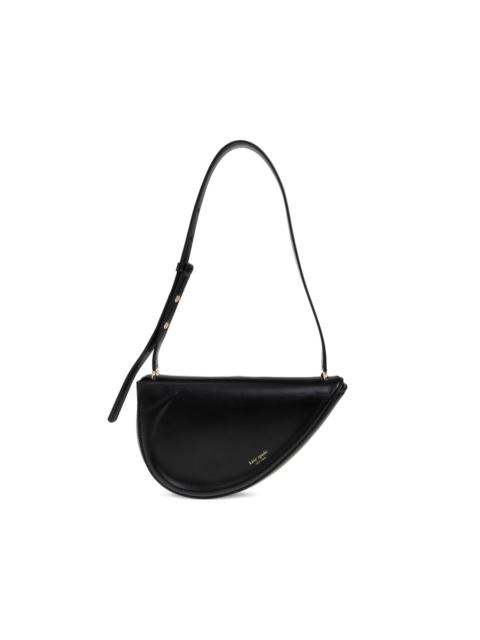 kate spade crescent leather shoulder bag