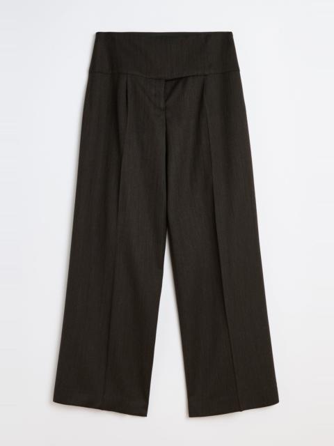 Our Legacy Girdle Trouser Havana Brown Chain Wool