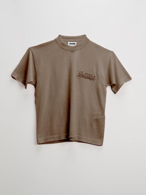 MAGLIANO A Chic Knitted Tee Brown
