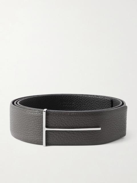 TOM FORD 3.8cm Full-Grain Leather Belt