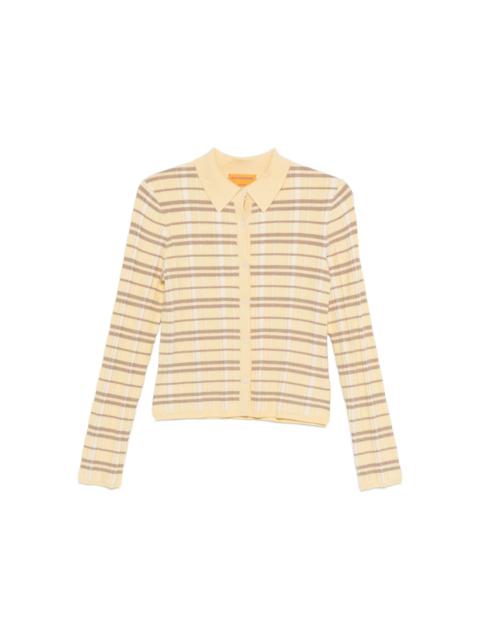 GUEST IN RESIDENCE Elle plaid cardigan