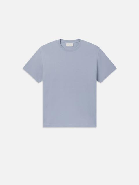 FRAME Duo Fold Tee in Soft Blue
