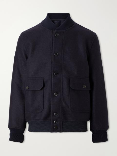 FORTELA Cruiser Wool Bomber Jacket
