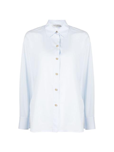 Vince long-sleeved cotton shirt