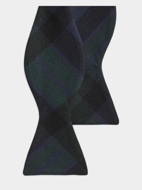 Ralph Lauren Men's Plaid-Print Cashmere-Silk Bow Tie