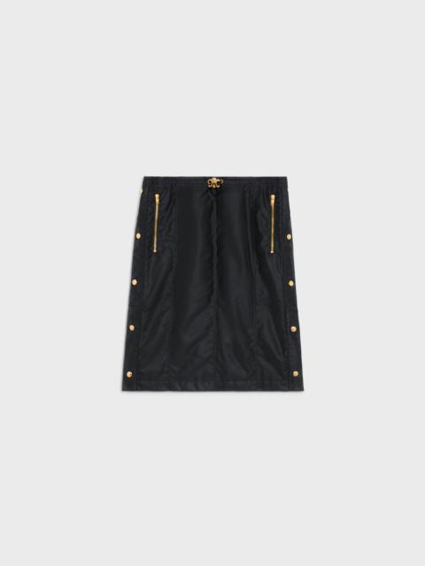 CELINE Skirt in texturized Nylon