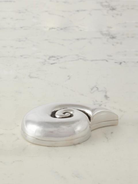Sophie Buhai + NET SUSTAIN Coquillo silver jewelry box Silver