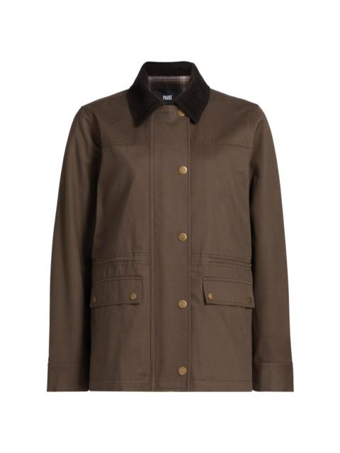 PAIGE Women's Horizon Cotton Jacket - Brown