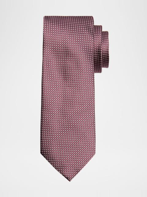 Canali Men's Micro Dashes Tie