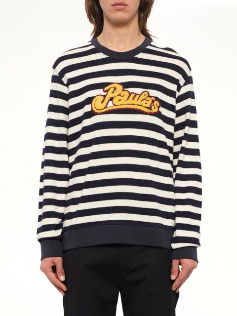 Loewe Loewe x Paula Stripe Sweatshirt in White