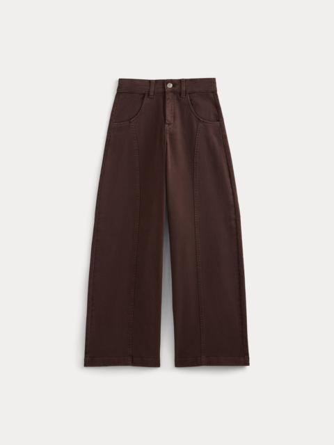 EVERLANE UTILITY SEAMED WIDE-LEG PANT