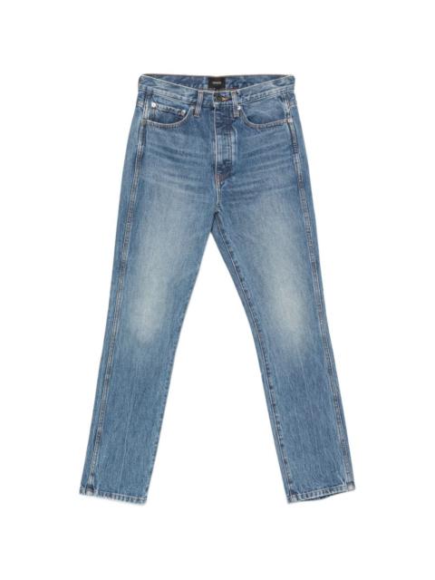 KHAITE Finley faded-effect distressed jeans