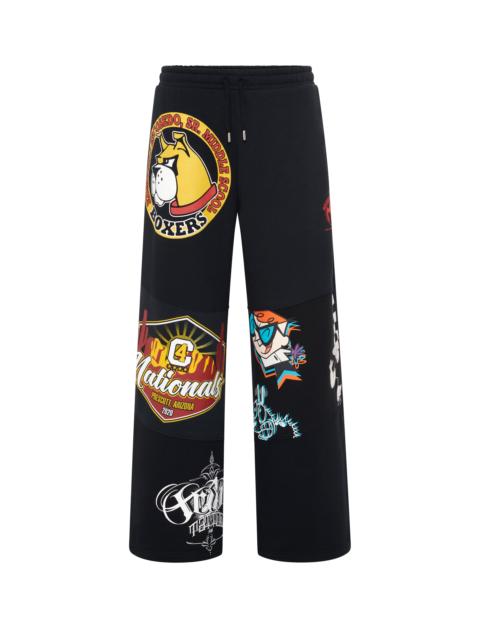 Marine Serre Regenerated Graphic Jersey Sweatpants