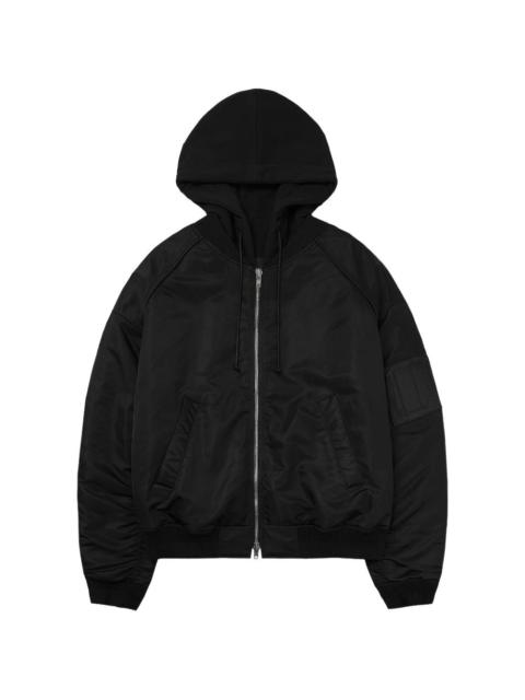 JUUN.J hooded bomber jacket