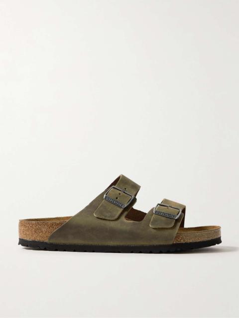 BIRKENSTOCK Arizona Oiled-Leather Sandals