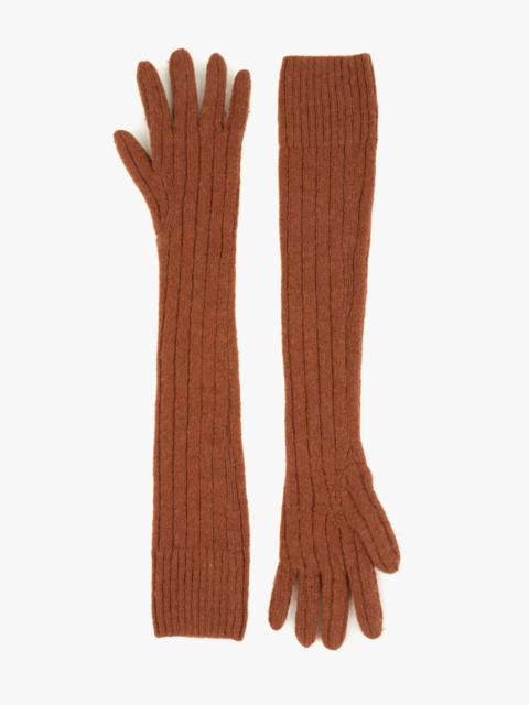 Dries Van Noten LONG KNITTED GLOVES