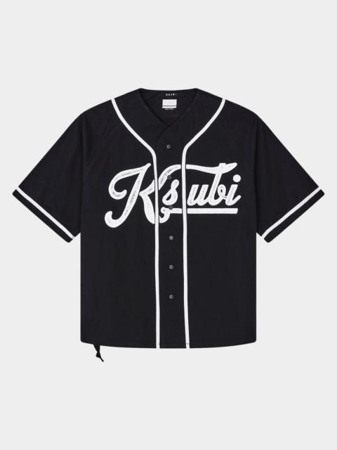 Ksubi Men's Outfield Oversized Snap-Front Resort Shirt