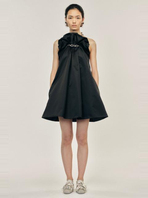 Simone Rocha Ruched Duchess Chain Balloon Dress
