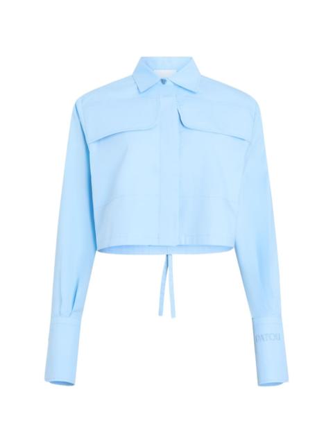 PATOU cropped shirt