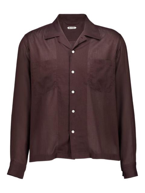BODE long-sleeve shirt