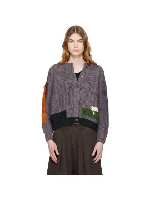 YMC Gray Atomic Cardigan