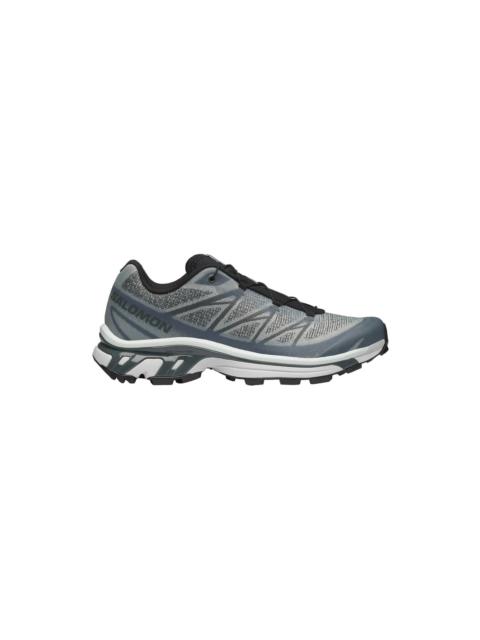 SALOMON XT-6 SHADOW SNEAKERS (WROUGHT IRON/URBAN CHIC/CLEARLY AQUA)