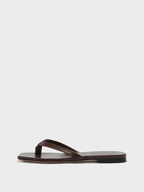 Aeyde Renee Square-Toe Sandals