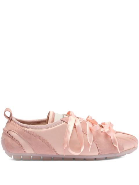 Simone Rocha Simone Rocha Ballerina Grip Satin Sneakers
