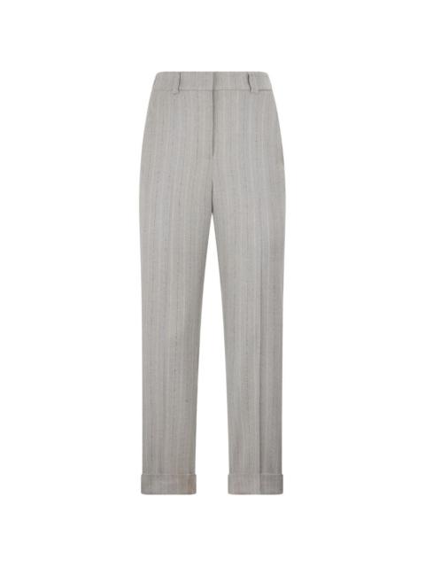 PESERICO pinstriped trousers