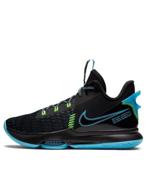 Nike Nike LeBron Witness 5 EP 'Black Light Blue Fury' CQ9381-004