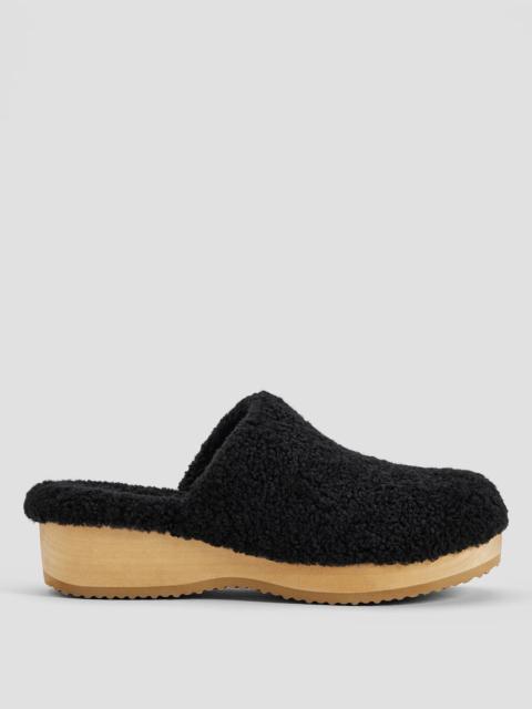 EILEEN FISHER Curly Shearling Clog