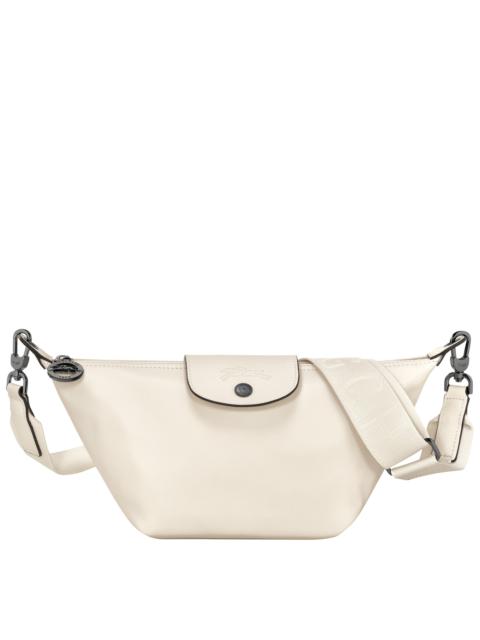 Longchamp Le Pliage Xtra XS Crossbody bag Ecru - Leather