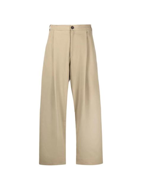 Studio Nicholson wide-leg high-waisted trousers