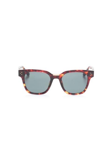 LINDA FARROW Sanchez square-frame sunglasses
