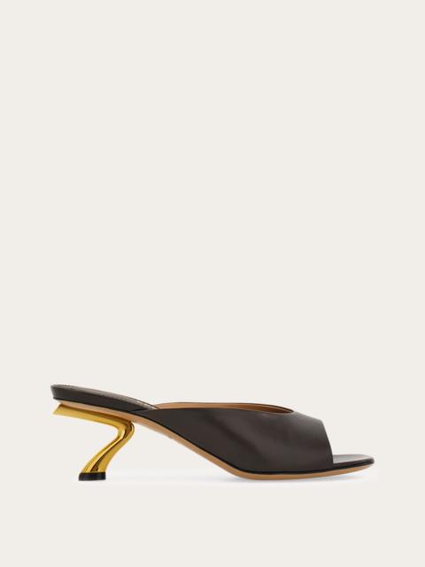 FERRAGAMO S-shaped heel slide